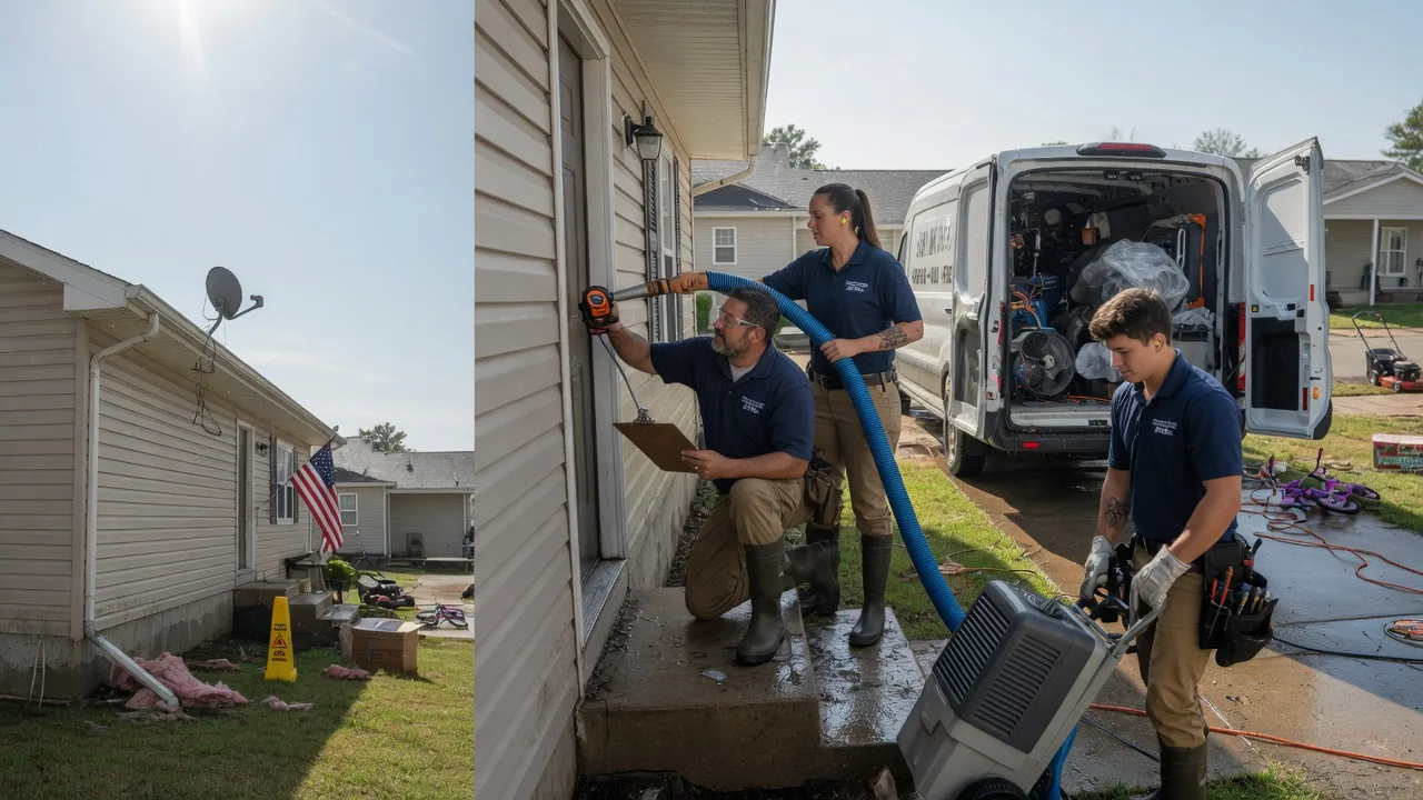 Ceiling Water Damage Restoration in Hannibal, NY near me